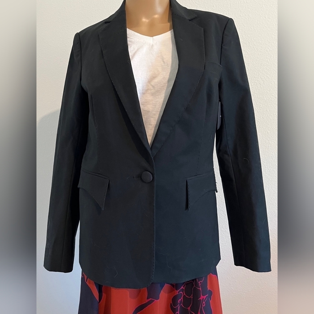 Robert‎ Rodriguez Black Blazer  Size 6   New With Tags